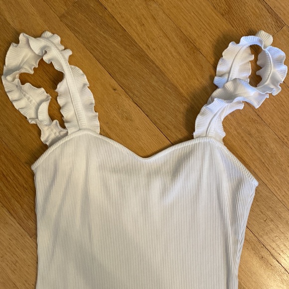 White bodysuit - Picture 2 of 3